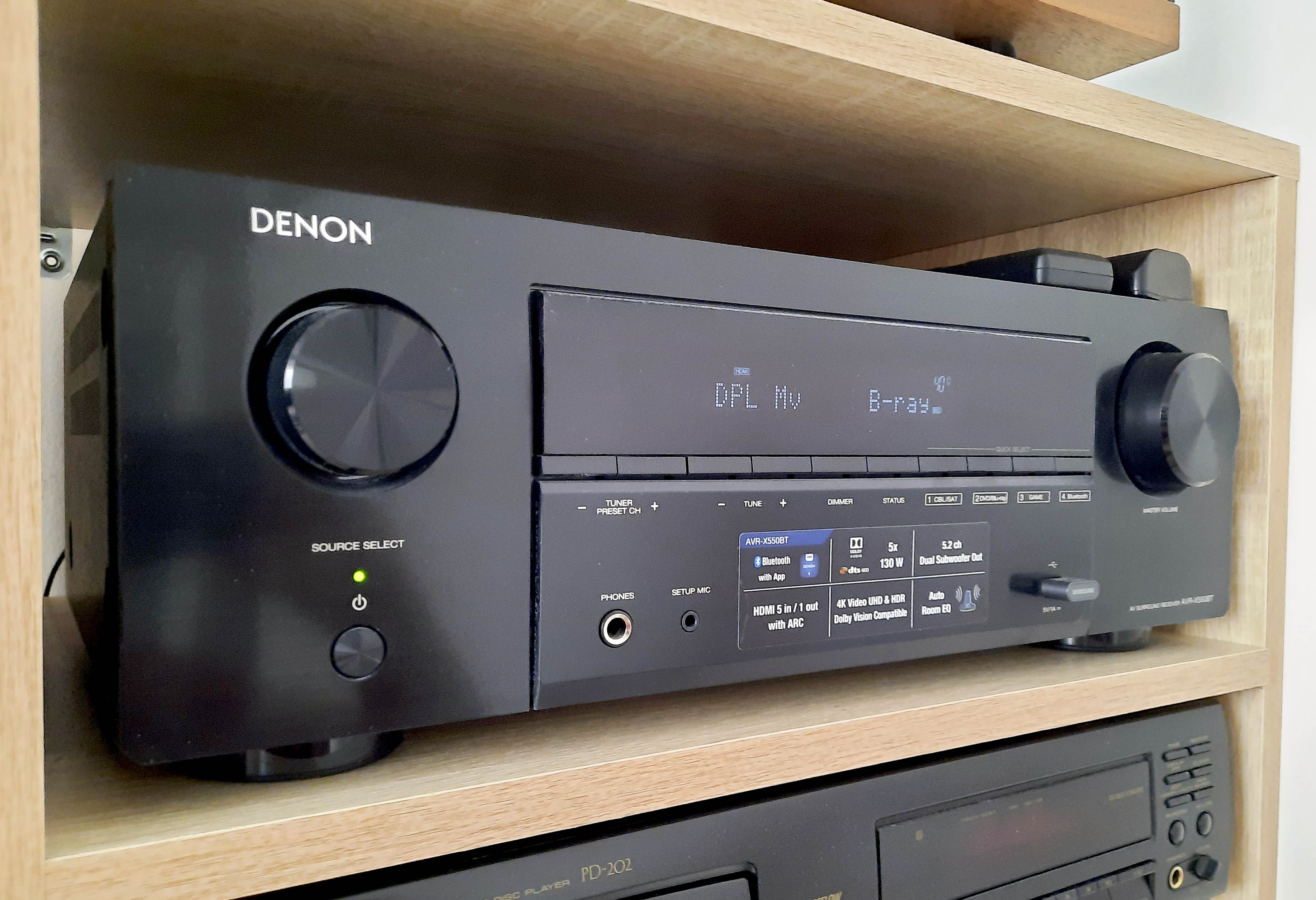 Avr x550bt. Avr x550bt