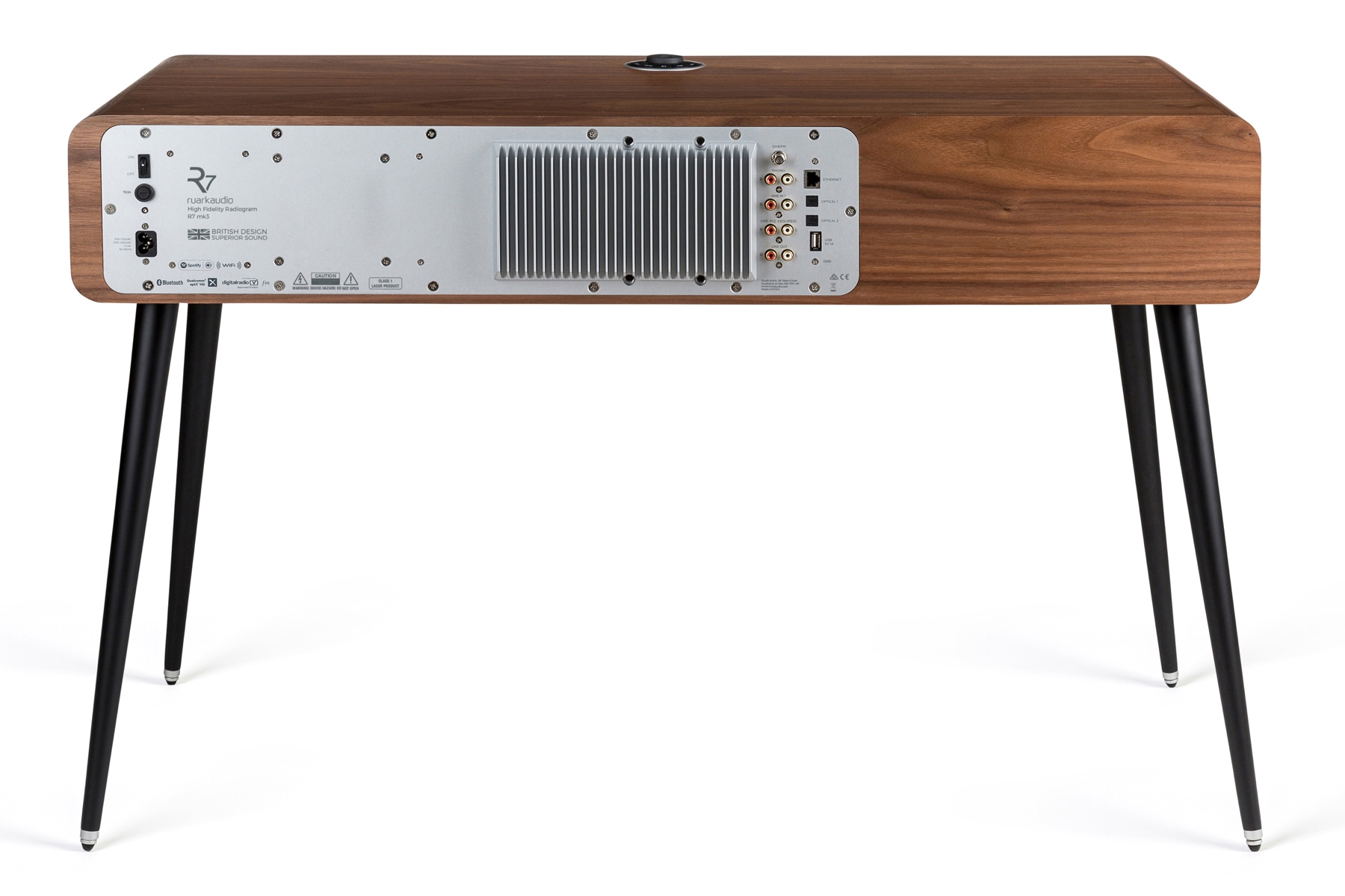 HI FI Ruark Audio R7MK3 rich walnut