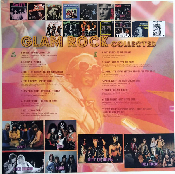 Виниловая пластинка VARIOUS ARTISTS - Glam Rock Collected (Coloured Vinyl  2LP) - купить в интернет-магазине Pult.ru