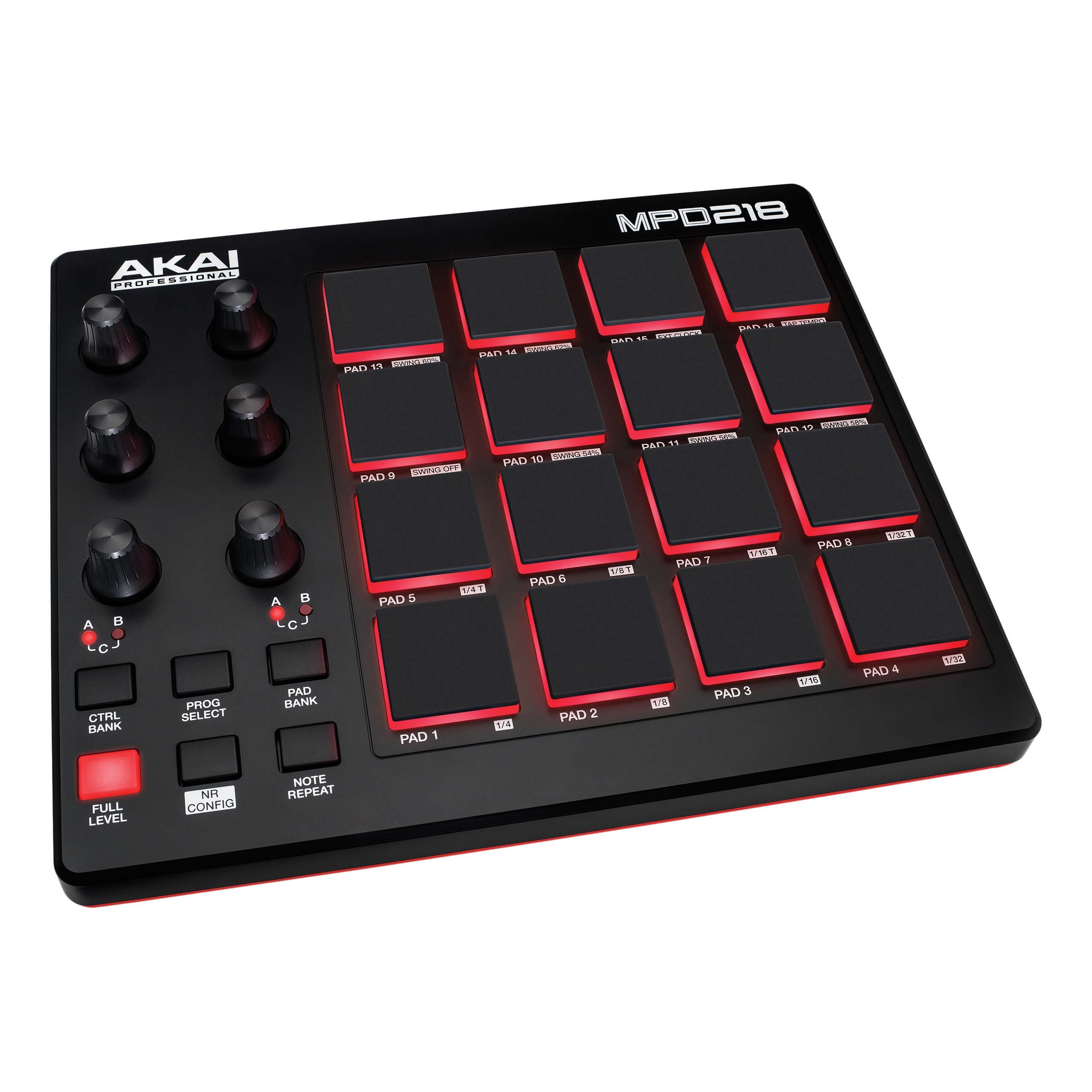 Akai MPD218 MIDI-контроллер