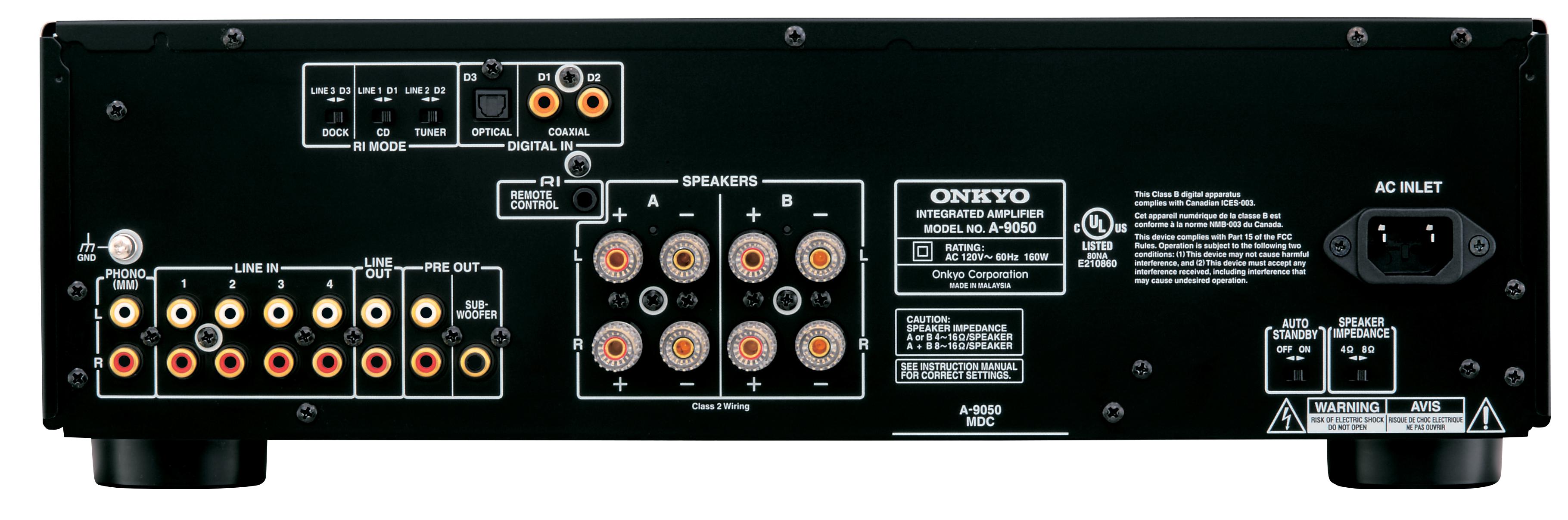 Стереоусилитель Onkyo A-9050 black - купить в Санкт