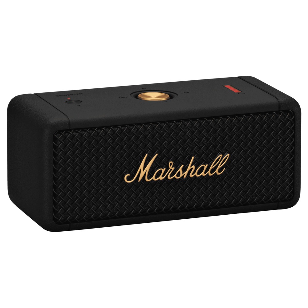 Портативная акустика Marshall Emberton II Black & Brass - купить в Перми в  интернет-магазине Pult.ru