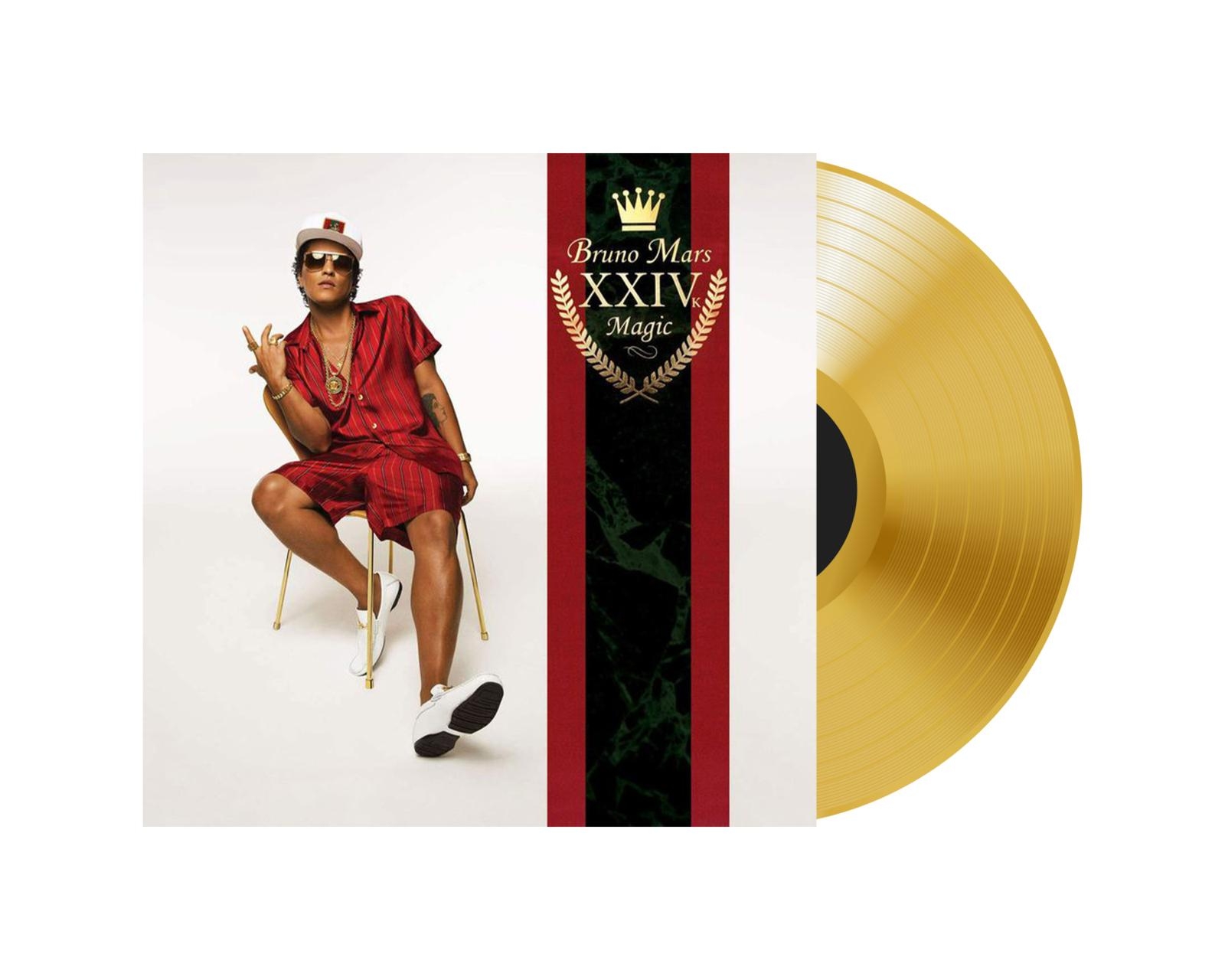 Виниловая пластинка Bruno Mars - 24K Magic (5th Anniversary) (Limited Gold  Vinyl/Gatefold) - купить в интернет-магазине Pult.ru