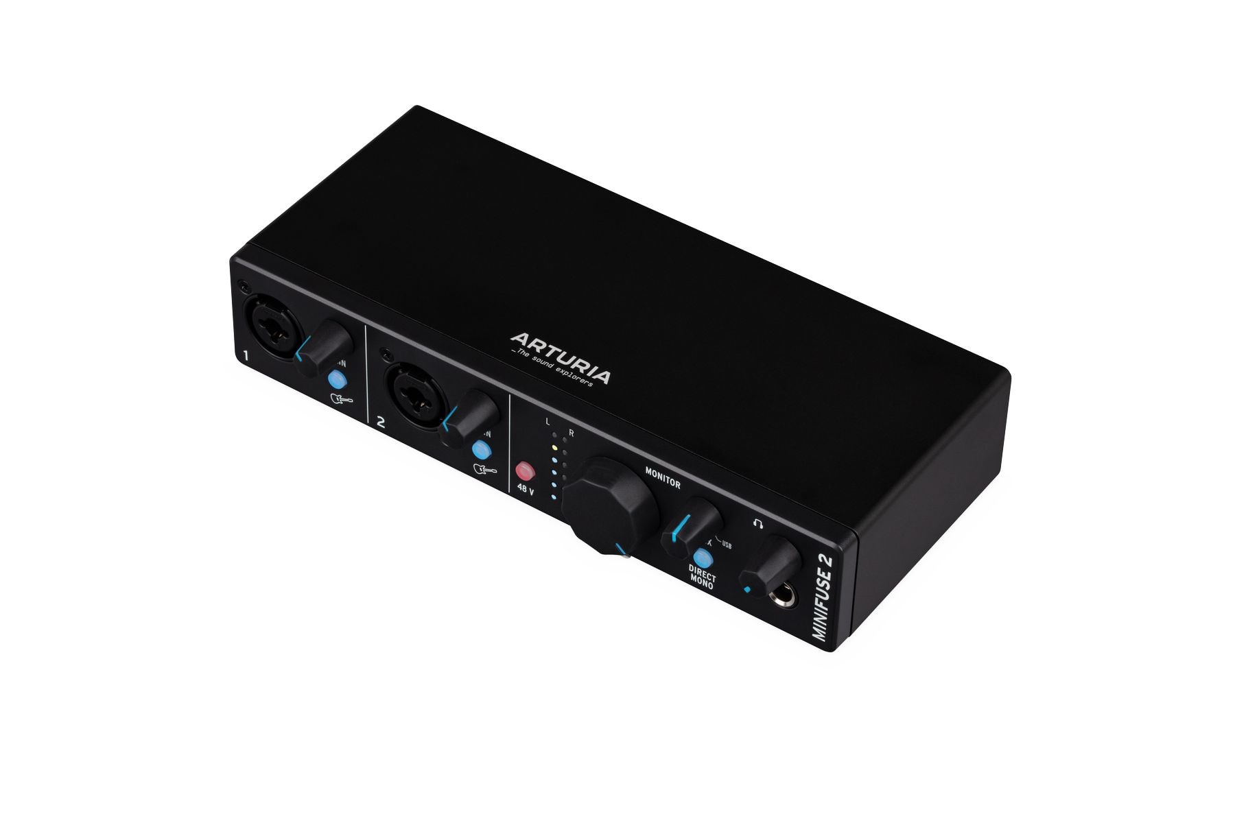 Купить Аудиоинтерфейс для студии Arturia MiniFuse 2 black в Москве