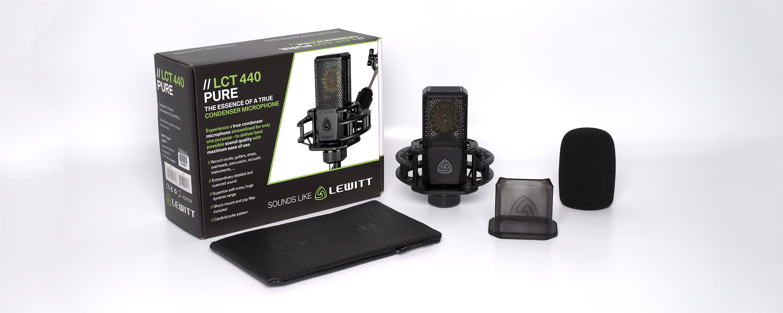 Микрофон LEWITT LCT440 Pure - купить в Санкт-Петербурге в интернет