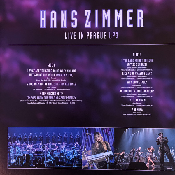 Hans Zimmer Live in Prague coffret collector édition Deluxe