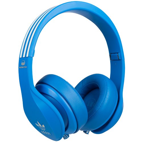 Monster Adidas Originals Over Ear Headphones Blue 137011