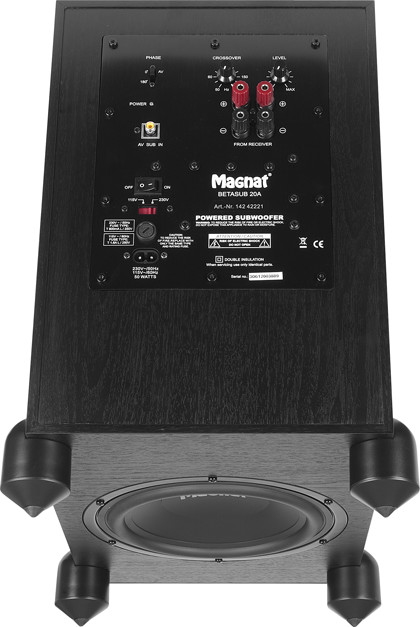 magnat powered subwoofer