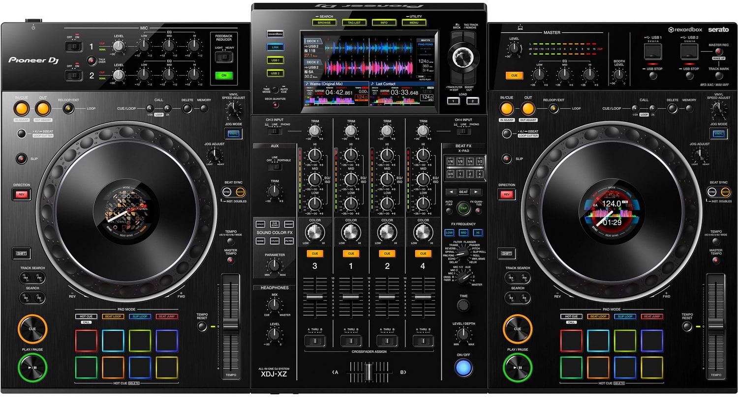 Купить DJ-контроллер Pioneer XDJ-XZ в Москве, цена: 379030 руб, -  интернет-магазин Pult.ru