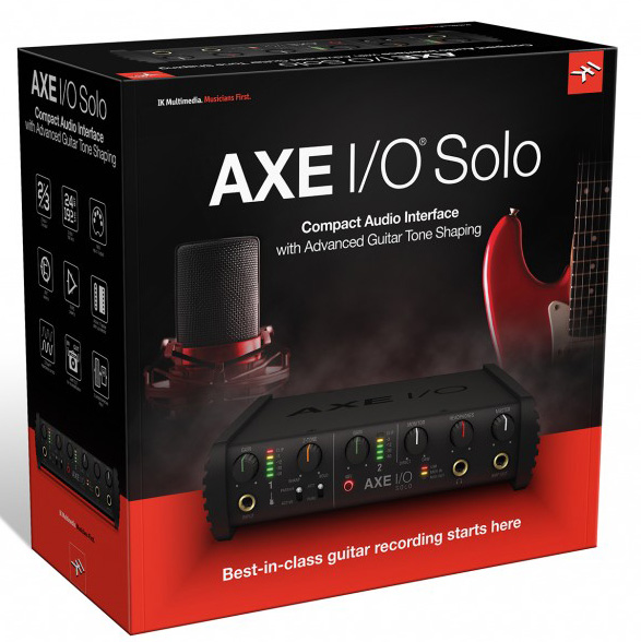 Купить Аудиоинтерфейс для студии IK Multimedia AXE-I/O-Solo в