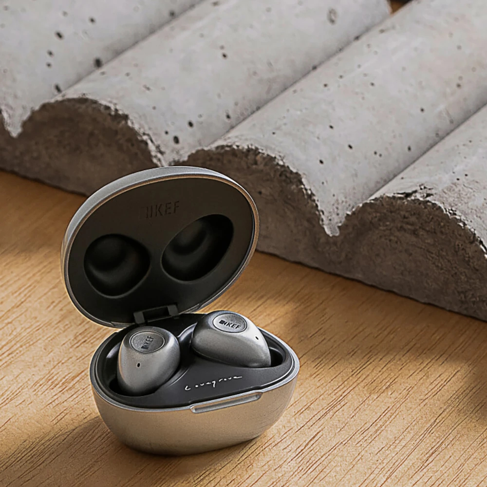 Купить Наушники беспроводные KEF Mu3 Silver Grey в Москве, цена