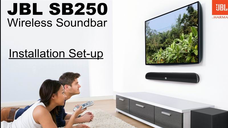 Jbl sb250 hot sale black soundbar