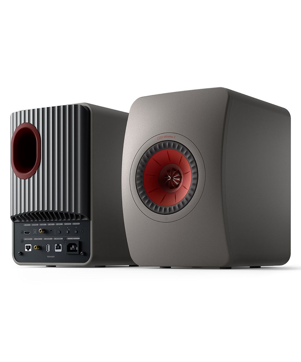 Купить Полочную акустику KEF LS50 Wireless II Titanium Grey в Москве, цена:  269990 руб, 1 отзыв о товаре - интернет-магазин Pult.ru