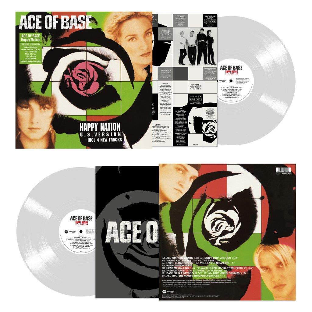 Виниловая пластинка Ace of Base - Happy Nation (Clear Vinyl) - купить в  Новосибирске в интернет-магазине Pult.ru