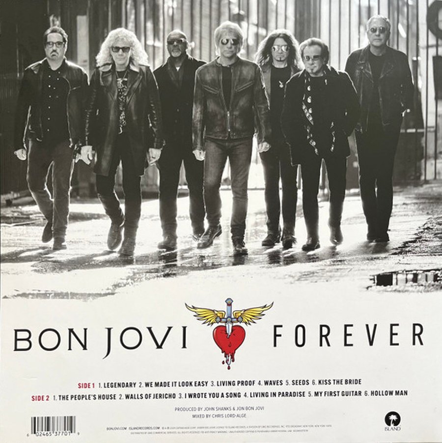 Виниловая пластинка Bon Jovi - Forever (Black Vinyl LP) - купить в  интернет-магазине Pult.ru