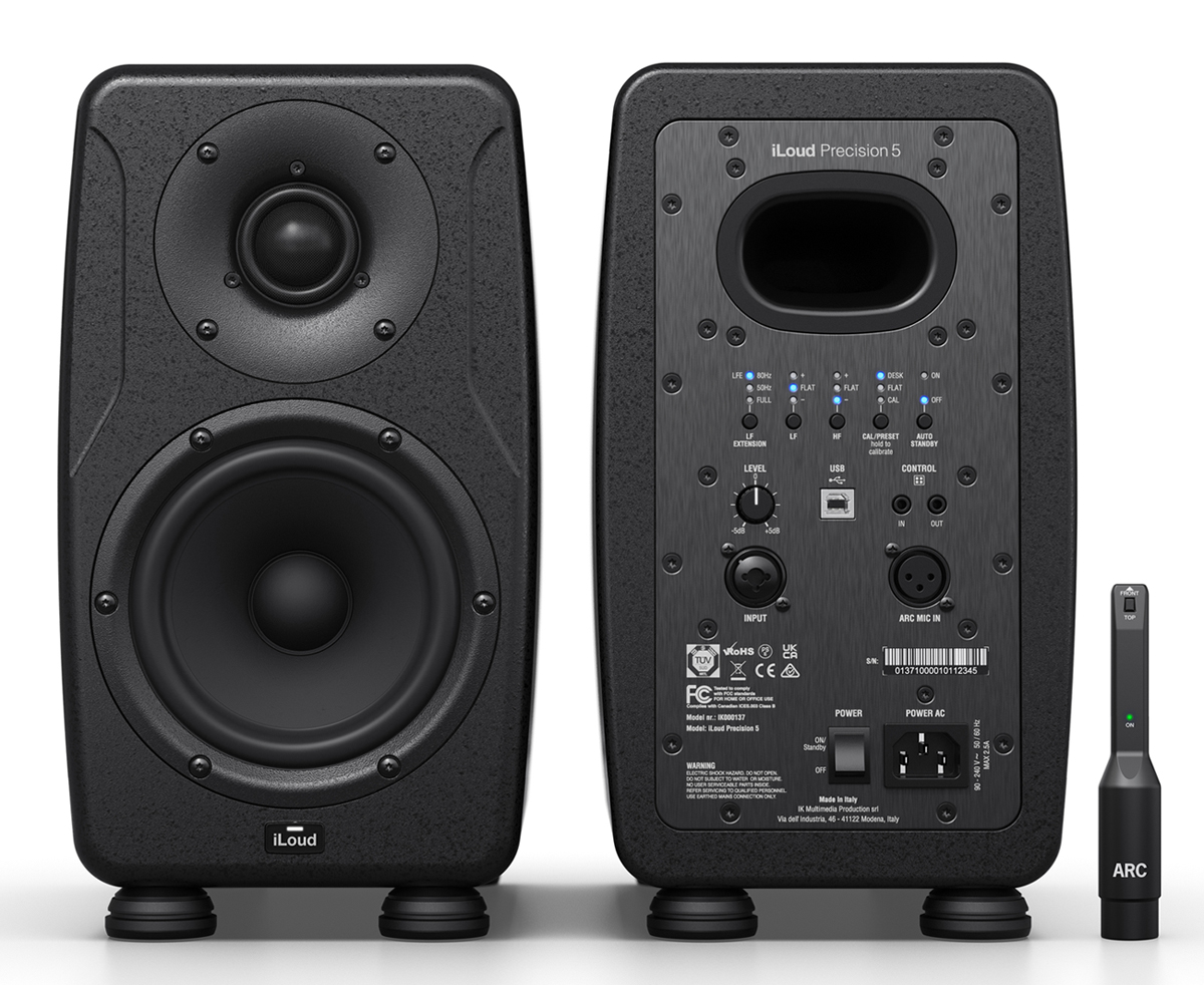 IK Multimedia iLoud Precision 5 (1本) Купить Монитор для студии звукозаписи IK Multimedia iLoud