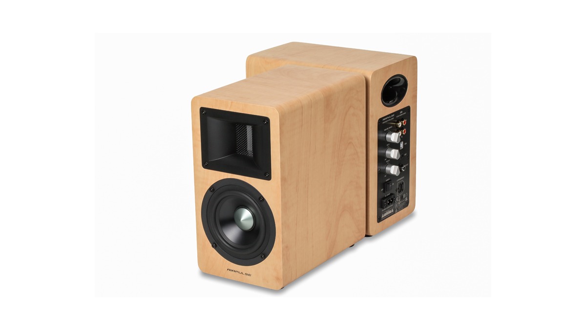 Купить Полочную акустику AirPulse A80 Pinewood в Москве Купить Полочную акустику AirPulse A80 Pinewood в Москве
