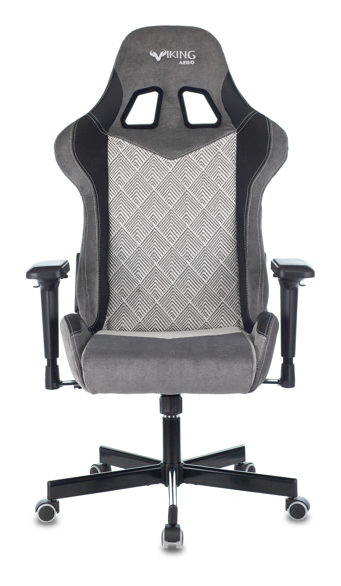 Купить Офисную мебель Zombie VIKING 7 KNIGHT GR (Game chair VIKING 7 KNIGHT  Fabric grey Loft rombus textile/eco.leather headrest cross metal) в  Одинцово, цена: 17190 руб, - интернет-магазин Pult.ru