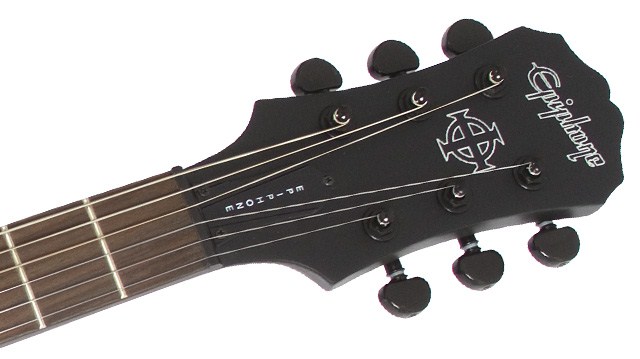 epiphone goth les paul studio black