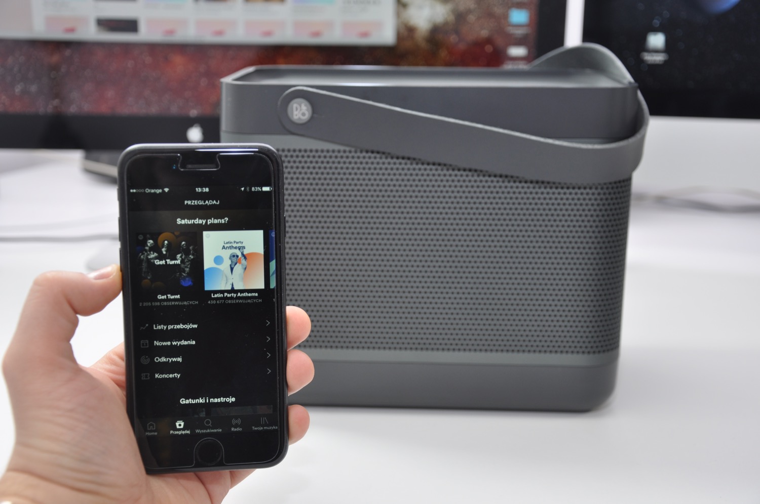 bang & olufsen beolit 17 stone grey