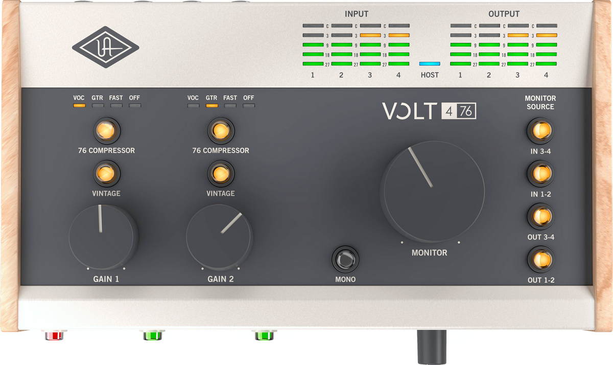 Аудиоинтерфейс Universal Audio Volt 476 - купить в Казани в  интернет-магазине Pult.ru