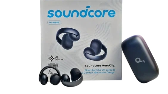 Soundcore AeroClip ミッドナイトブラック　カナル型 Наушники Soundcore AeroClip Midnight (Black) - купить в Санкт