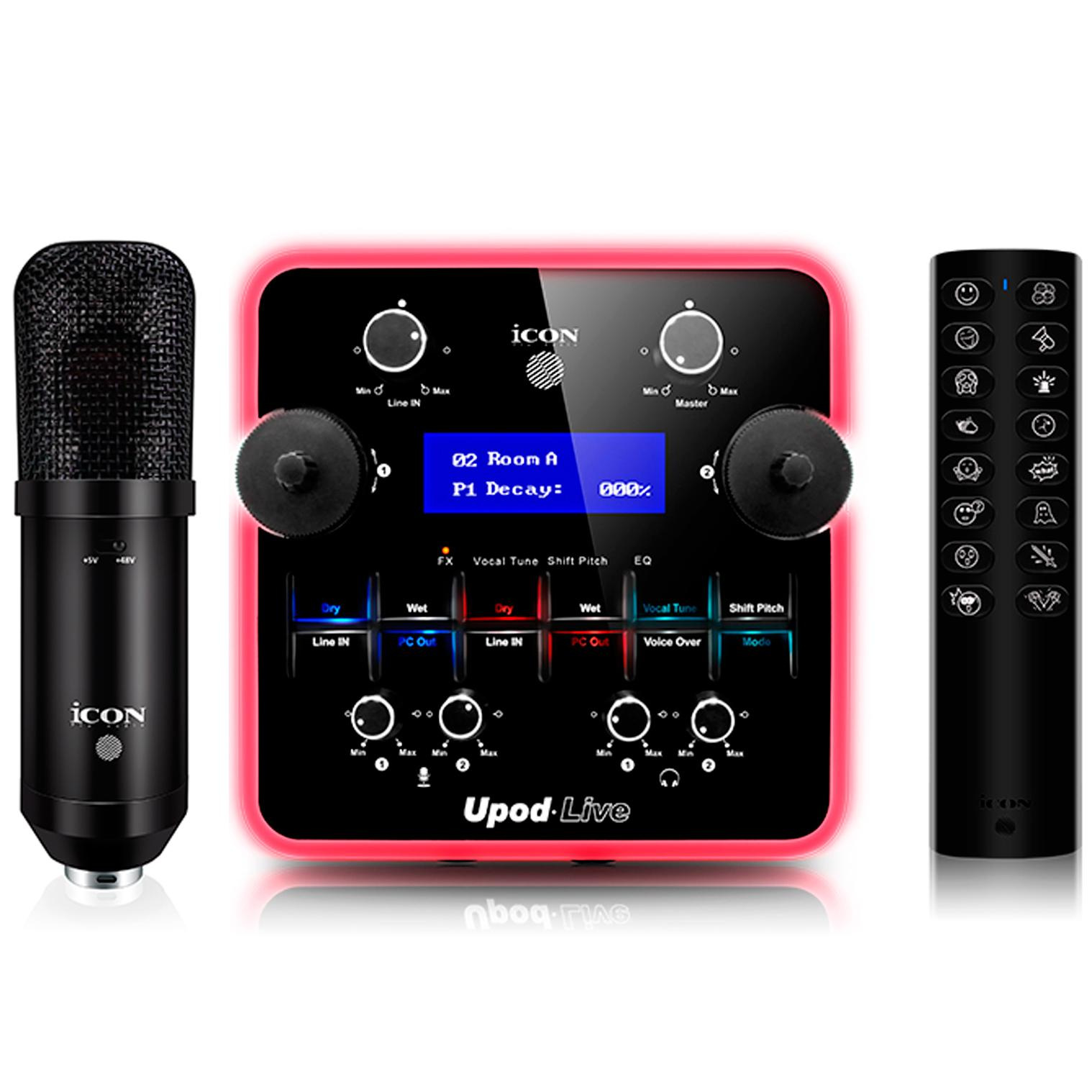 Комплект для записи iCON Upod Live + M4 Combo set - купить в Воронеже в  интернет-магазине Pult.ru