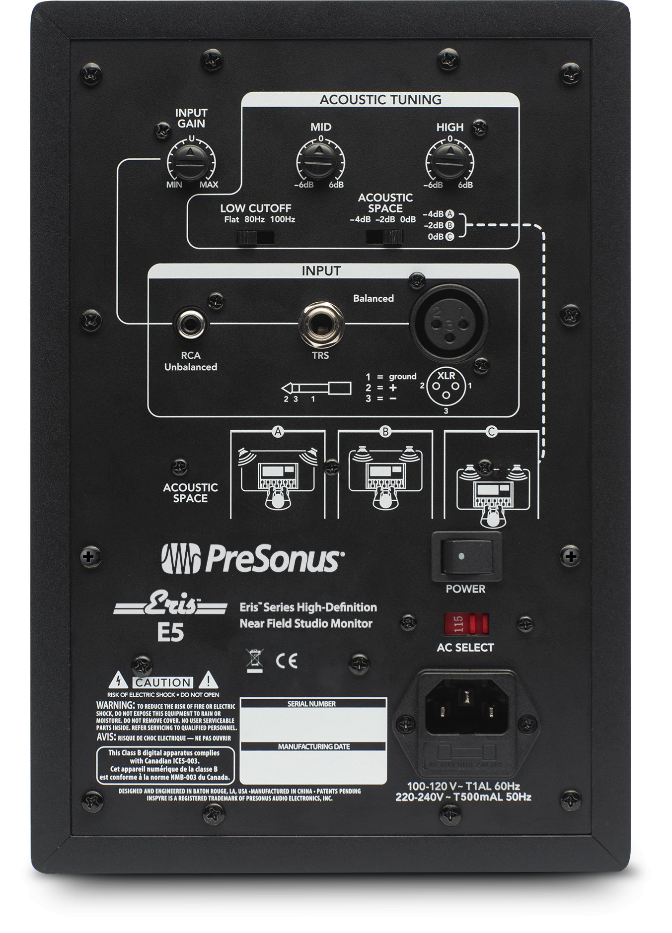 Presonus cheap eris e5