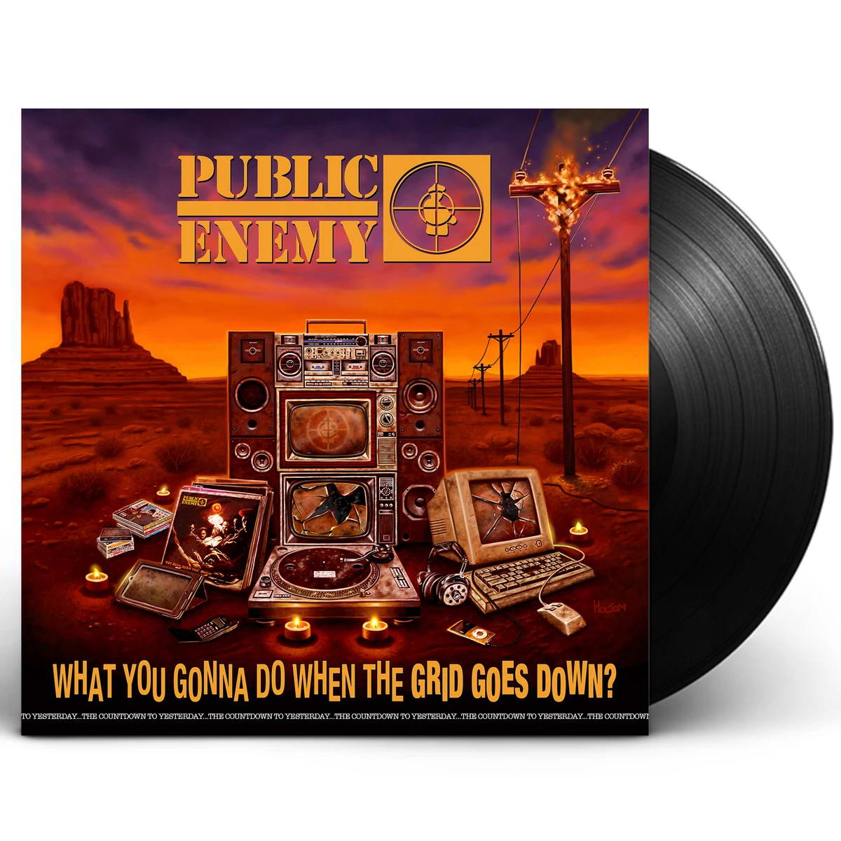 Виниловая пластинка Public Enemy – What You Gonna Do When The Grid Goes  Down? - купить в интернет-магазине Pult.ru