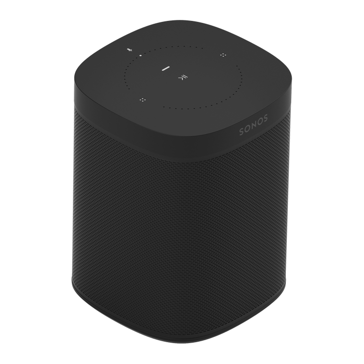 sonos one black speaker