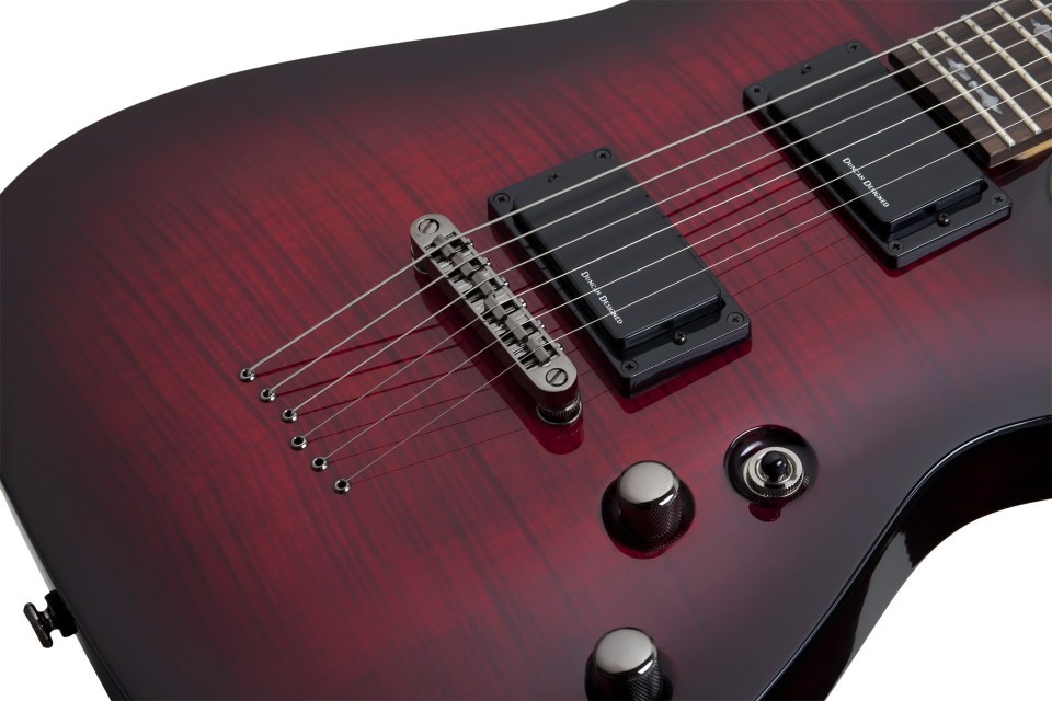 Schecter demon deals 6 red