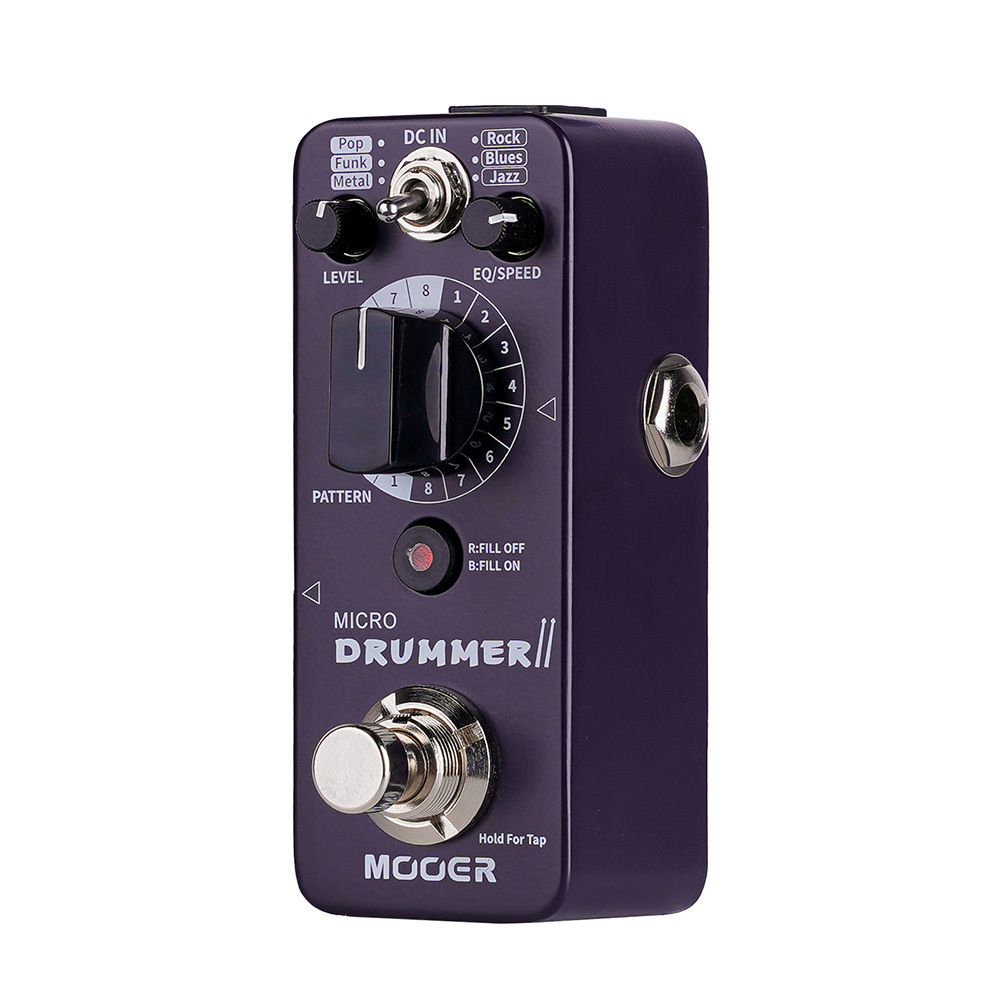 Купить Процессор эффектов для гитары Mooer Micro Drummer II в Химках, цена:  7990 руб, - интернет-магазин Pult.ru