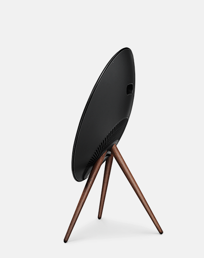 Beoplay a9 black hot sale with walnut legs