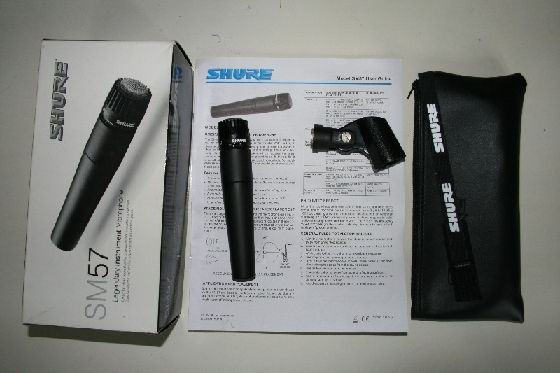 Купить Микрофон инструментальный Shure SM57-LCE в Москве, цена