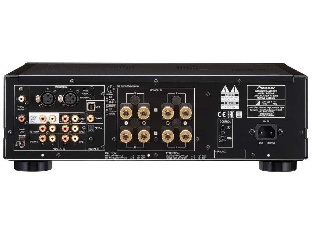 Купить Стереоусилитель Pioneer A-70DA-K в Одинцово, цена: 134990 руб, 3  отзыва о товаре - интернет-магазин Pult.ru