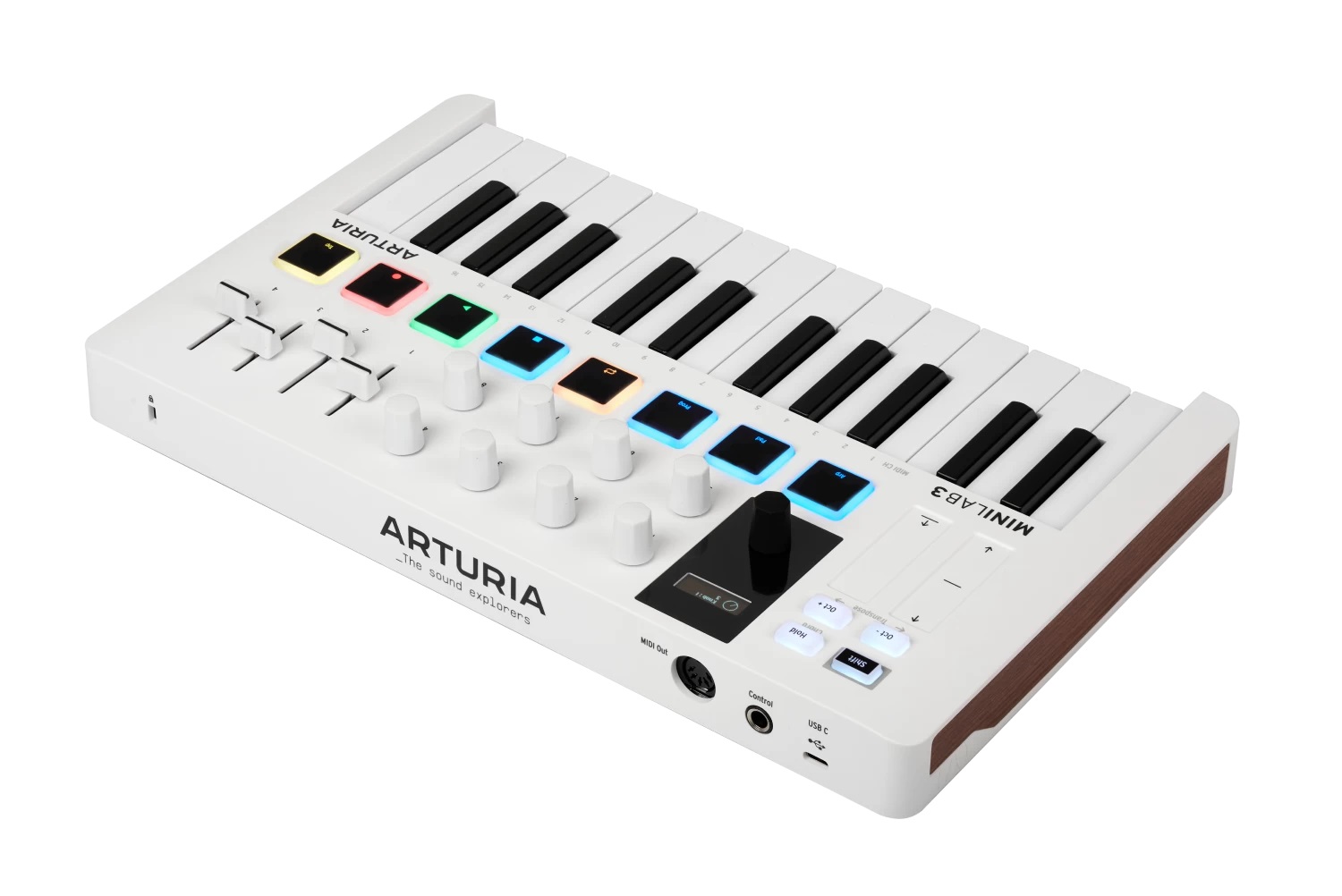 Купить MIDI клавиатуру и контроллер Arturia MiniLAB 3 в Одинцово, цена:  12990 руб, 7 отзывов о товаре - интернет-магазин Pult.ru