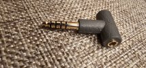 Фото к отзыву на Переходник iFi Audio Headphone Adapter 3.5mm to 4.4mm от Дмитрий