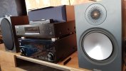 Фото к отзыву на Полочная акустика Monitor Audio Bronze 100 (6G) Walnut от Денис