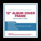 Audio Anatomy Рамка Audio Anatomy 12 INCH ALBUM COVER FRAME - BLACK WOOD