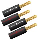 Wire World BANGSCR-ABS-4PK Gold Set Screw Banana 10ga ABS Shell (4p), коннекторбанан, позолоч, 4шт