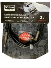 Xline Cables RINST JACK-JACK 90° 3m