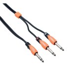 BESPECO SLYS2J500, jack stereo 6.3 - 2xjack mono 6.3, 5м