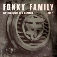 Sony Fonky Family Instrumentaux Et A Capellas Vol. 1 (Orange Translucent Vinyl)