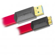 Wire World Starlight USB 3.0 A to micro B Flat Cable 1.0m (STZ1.0M)