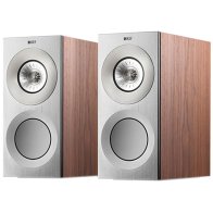 KEF Reference 1 Silver Satin Walnut