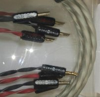 Wire World Luna 7 Biwire Speaker Cable 2.5m