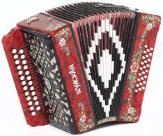 Шуйская гармонь SZ51XL-G-RD «Шуйская» 25х25-III