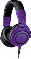 Audio Technica ATH-M50X purple black