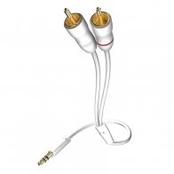 In-Akustik Star MP3 Audio Cable 3.5 Phone <> 2RCA 5.0m #00310005