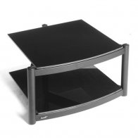 Atacama Equinox RS-2 Shelf Base Module Hi-Fi silver/piano black